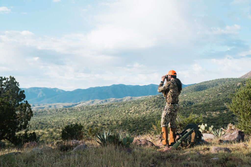 Josh Kirchner hunting for black bears in Arizona