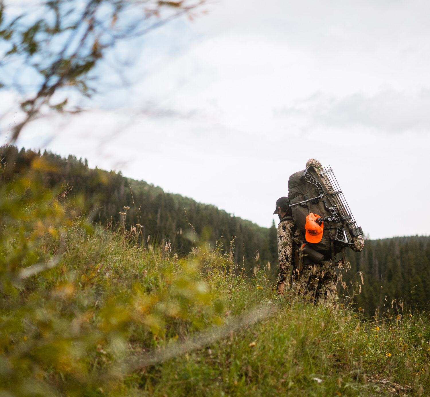 Josh Kirchner backpack hunting in Colorado for elk