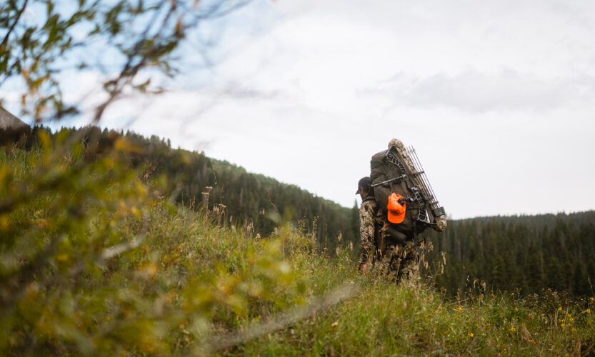 Josh Kirchner backpack hunting in Colorado for elk