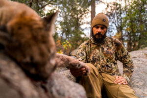 Josh Kirchner with his 2024 mountain lion in Arizona