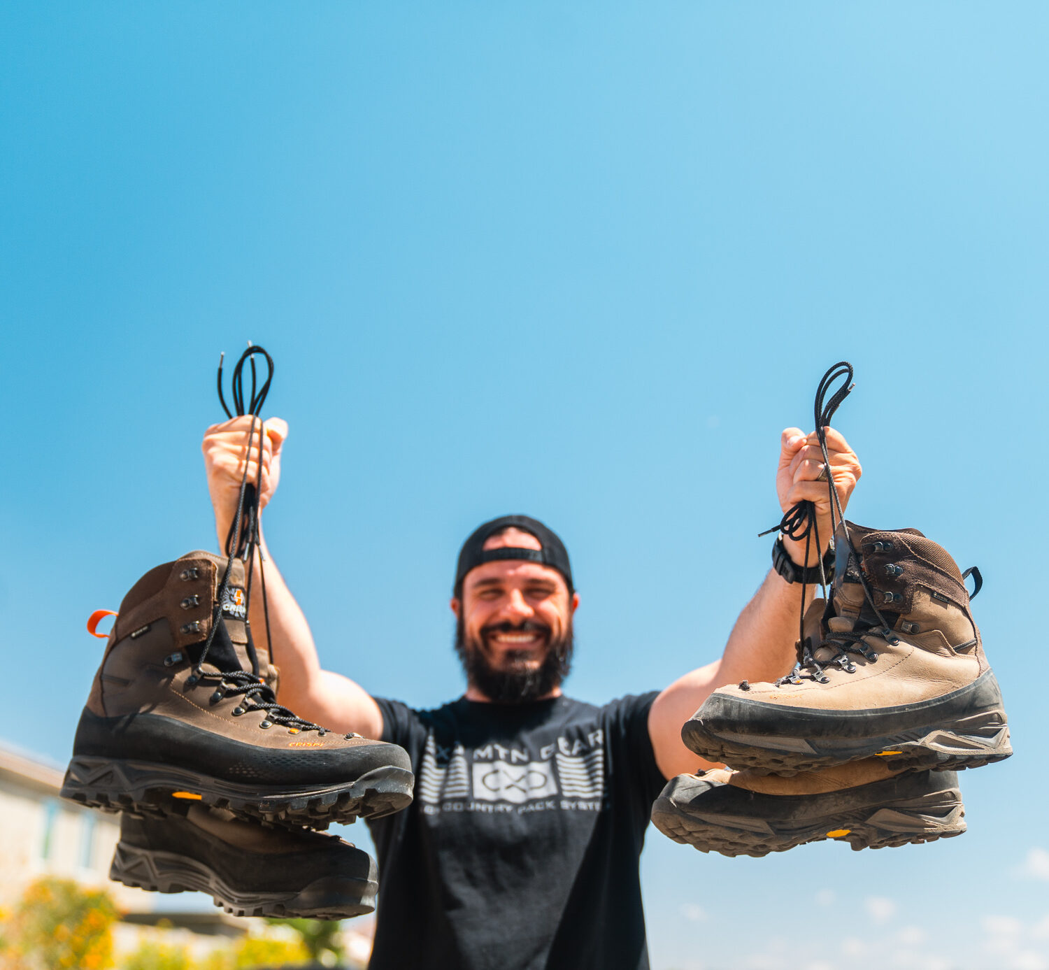 Crispi Briksdal EFX Boots next to Crispi Briksdal Boots