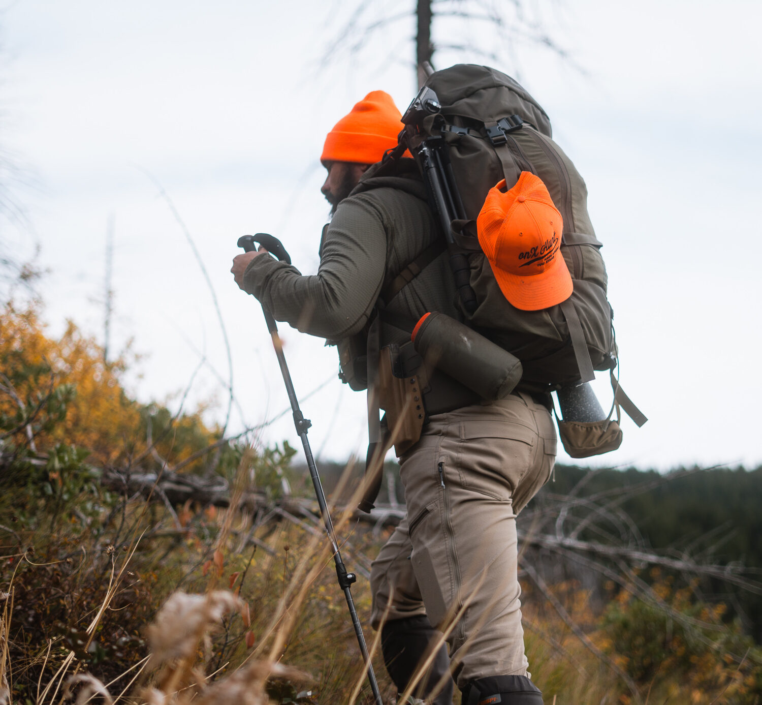 josh kirchner on a backcountry mule deer hunt in Idaho