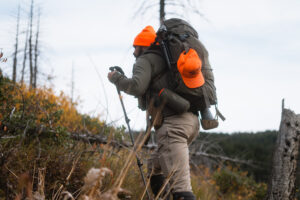 josh kirchner on a backcountry mule deer hunt in Idaho
