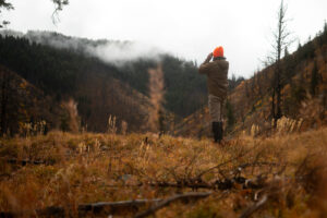Josh Kirchner mule deer hunting in Idaho